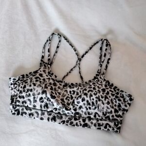 GAIAM Leopard Print Sports Bra NWOT!
